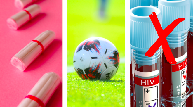Fotboll, mens, HIV